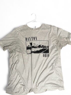 Dayton Ohio Graphic Tee - Heather Beige